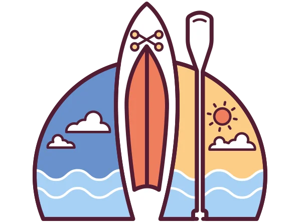 Logo Location Stand Up Paddle (SUP)